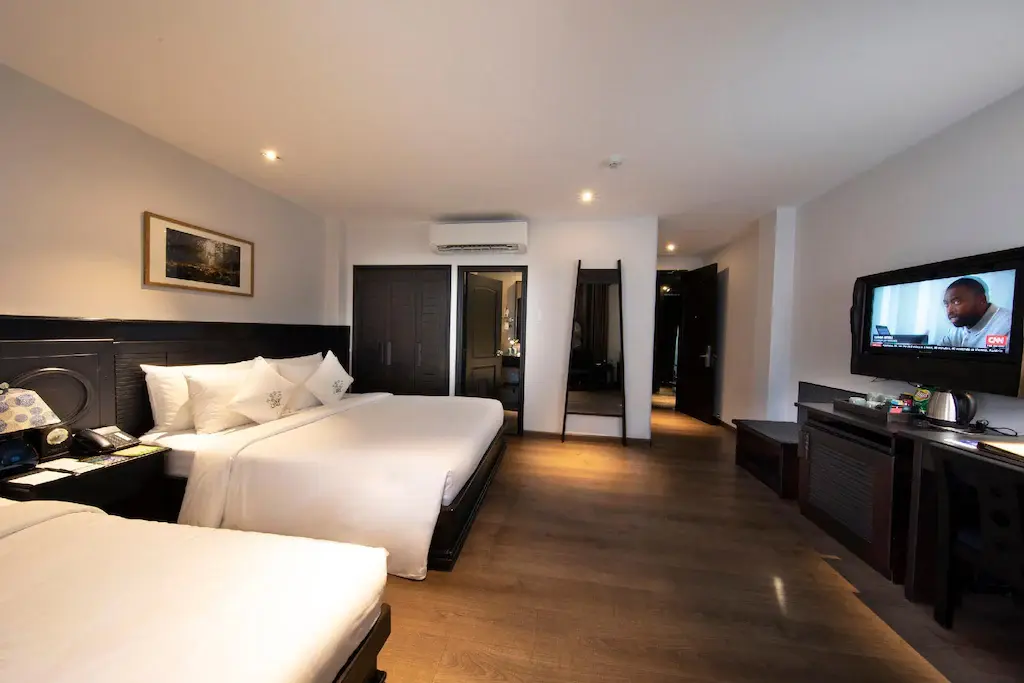 Phòng Hướng Đại Dương 2 Giường Đơn – Cấm Hút Thuốc (Ocean View Twin Room - Non-Smoking) Được ưa chuộng!